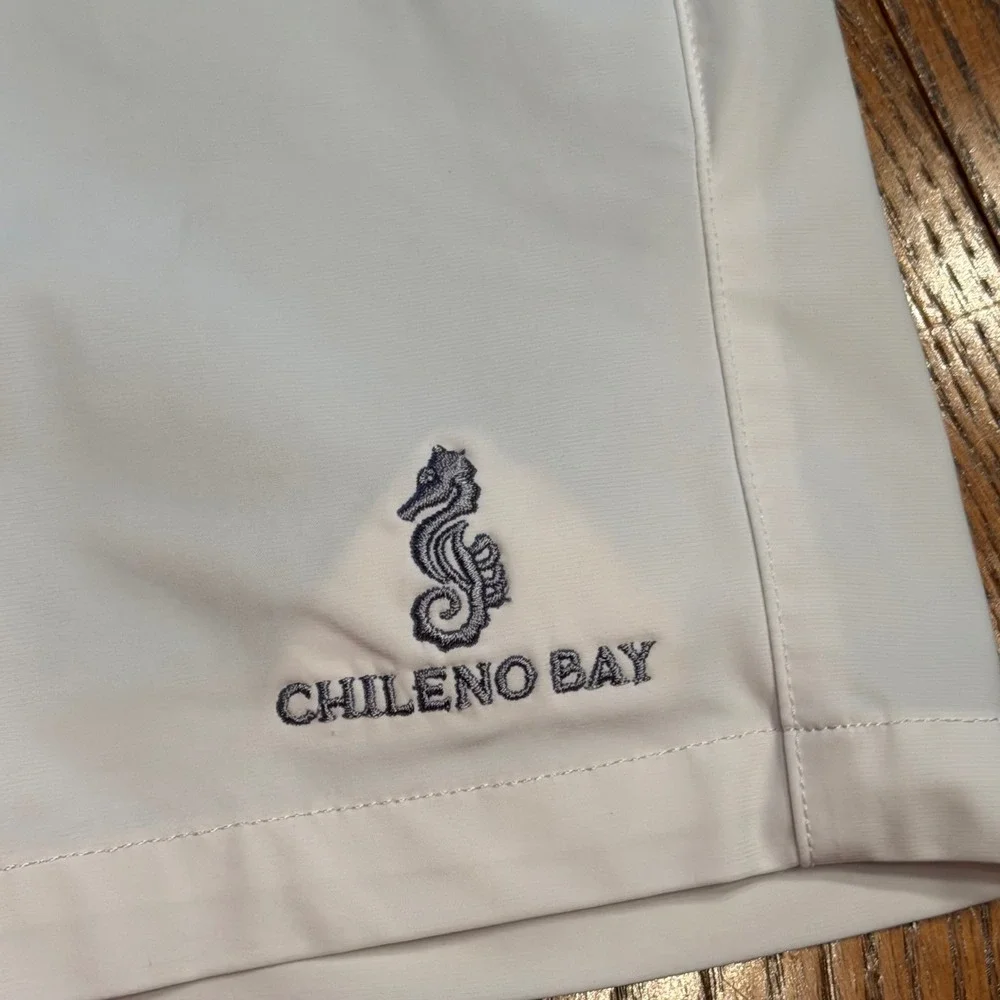Greyson Boys Golf Shorts Size 4 Off White Stretch Performance‎ Chileno Bay